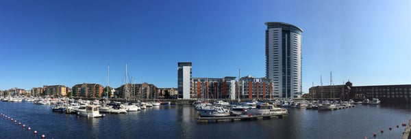 Swansea Marina Panorama