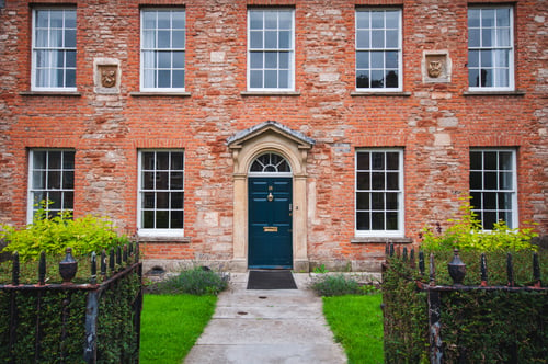 Beautiful red brick house, Somerset