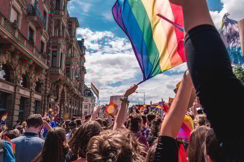 pride march, strasbourg france