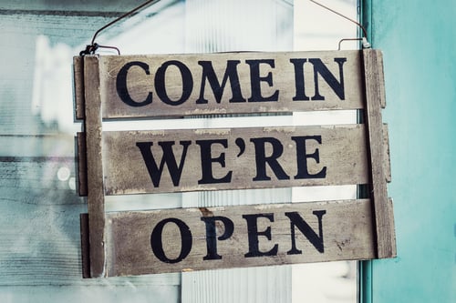 shop open sign